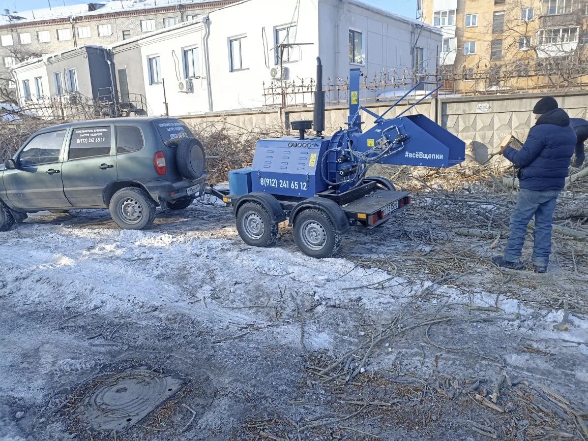 Пень до дробления